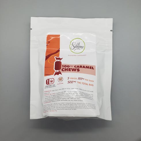 Caramel Chew 5-pack 500mg