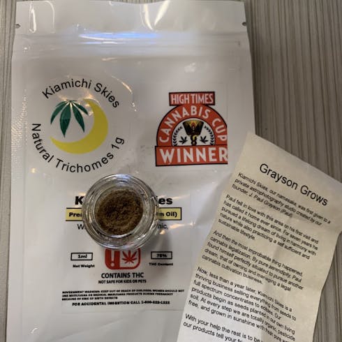 Kiamichi Skies - Bubble Hash 1g