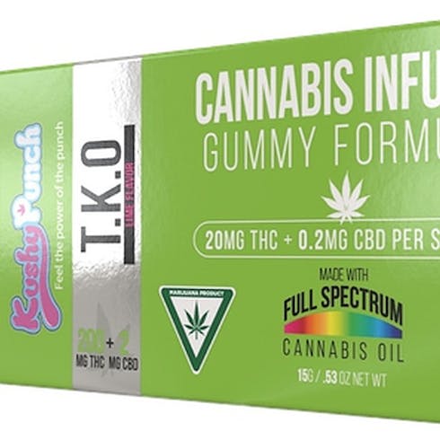 Kushy Punch - 200mg T.K.O. - LIME