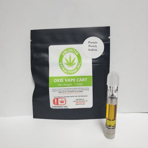 Purple Punch Okie Vape Cart