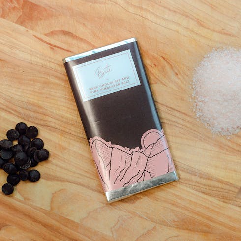 Dark Chocolate & Pink Himilayan Salt Bar 100MG