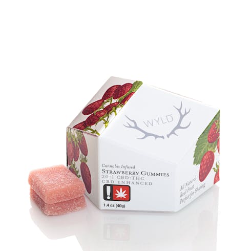 Wyld - CDB Strawberry Gummie