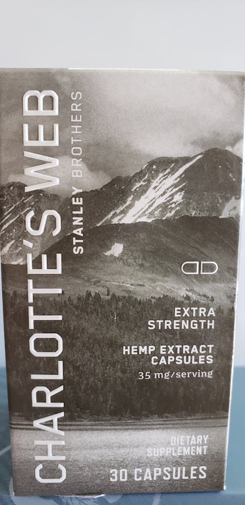 Hemp extract capsules
