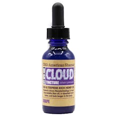 VG Cloud Tincture - Grape - CBD & Terpene Rich Hemp Oil - 150mg (15ml)