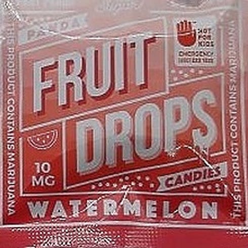 Watermelon Fruit Drops 100mg