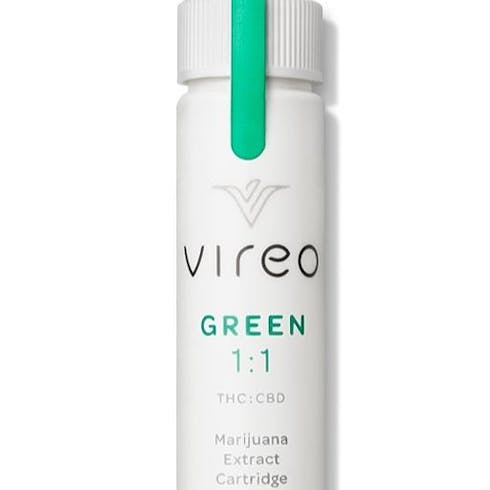 Vireo Green Distillate Vape - 250mg (1:1)