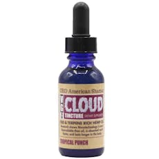VG Cloud Tincture - Tropical Punch - CBD & Terpene Rich Hemp Oil - 150mg (15ml)