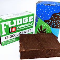 Fudge Yourself Chocolate Mint 1:1 THC:CBD 100mg