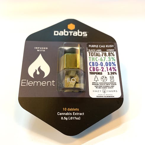 DabTabs Purple Cali Kush (1g) - 20 Dablets
