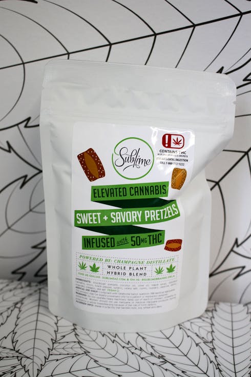 Sublime Sweet and Savory Pretzels (50mg)