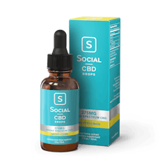 Meyer Lemon Tincture - 375mg Broad Spectrum CBD