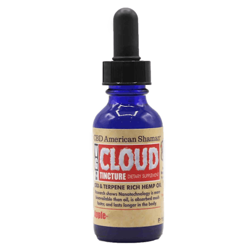 VG Cloud Tincture - Apple Flavor - CBD & Terpene Rich Hemp Oil - 150mg (15ml)