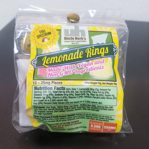 UNCLE HERB'S - Lemonade Rings