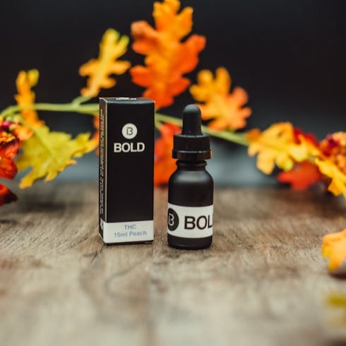 15mL THC Tincture - Peach