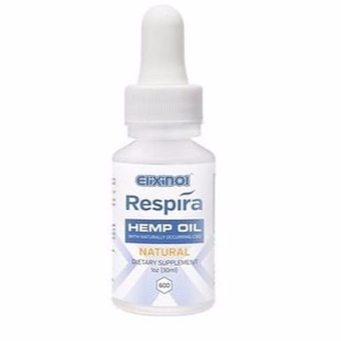 Respira Natural Flavor CBD Oil - 600mg