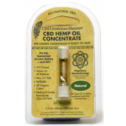 Hemp Oil Clearomizer - Terpene Rich - Grape - 50mg per mL (0.5mL)