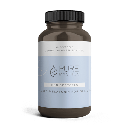 CBD Soft Gels with Melatonin