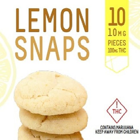 Lemon Snap Cookies