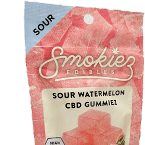 Sour Watermelon CBD Fruit Chews - 250mg