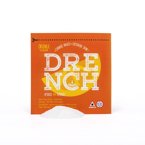 Drench Orange Drink Mix THC