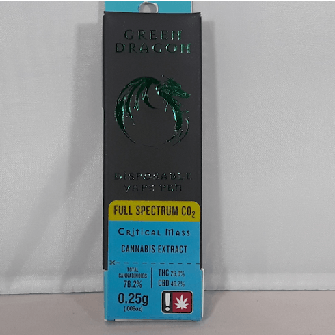 Critical Mass .25g Disposable