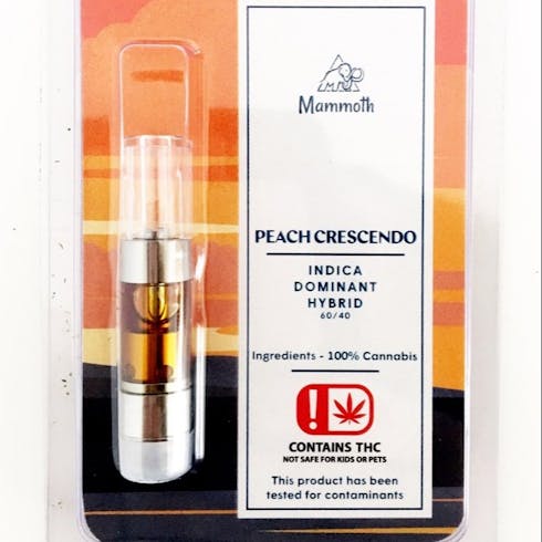 Peach Crescendo Cartridge .5g