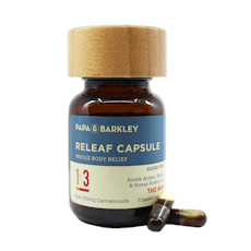 Releaf Capsules 1:3 CBD:THC