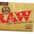 Raw Classic Rolling Papers - 1 1/2"