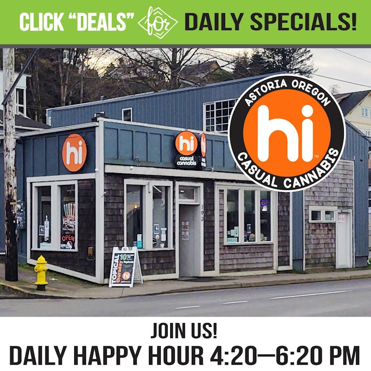 hi Casual Cannabis Astoria - Now Open!