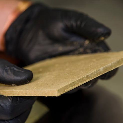 Sativa Kief Brick Kief by The Greenery Hash Factory