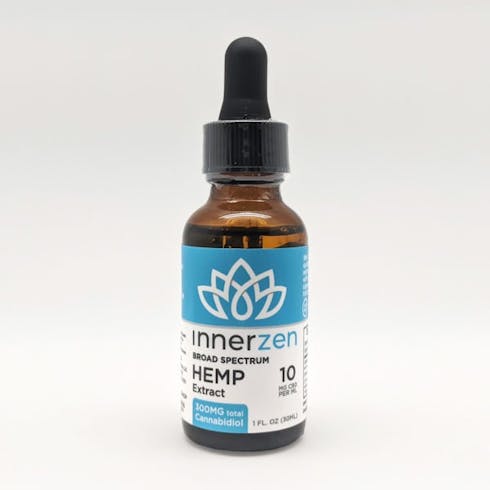 Broad Spectrum CBD Tincture – 300MG – by Innerzen