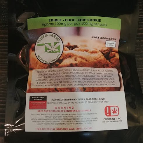 Chocolate Chip Cookie - 100mg