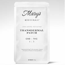 1:1 CBD:THC Transdermal Patch