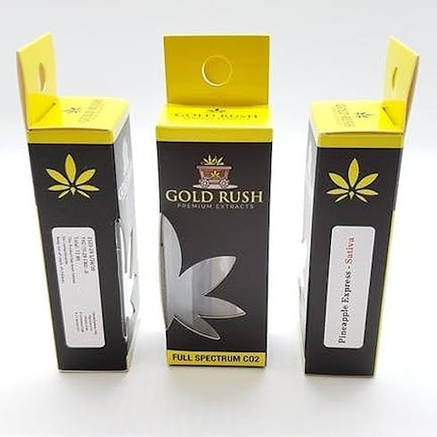 Gold Rush 1.2G Cartridge - Pineapple Express - $50 OTD