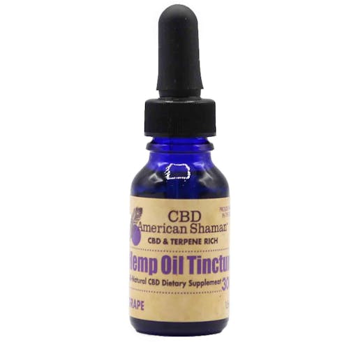 Hemp Oil Tincture - Terpene Rich - Grape - 450mg (15ml)