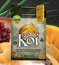 Soft CBD Gummies, 60mg Tropical Fruit