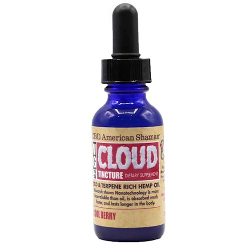 VG Cloud Tincture - Cool Berry - CBD & Terpene Rich Hemp Oil - 300mg (30ml)