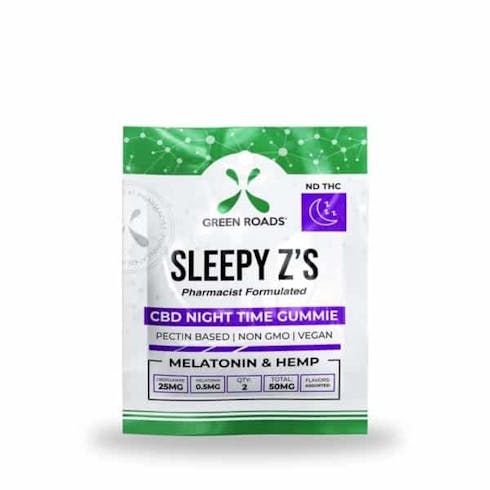 Sleepy Z’s CBD Night Time Gummies – 50 mg