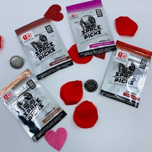 Space Picks - Available in SATIVA and INDICA 50mg