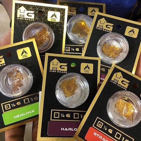 High Grade Shatter 1g - Ghost OG