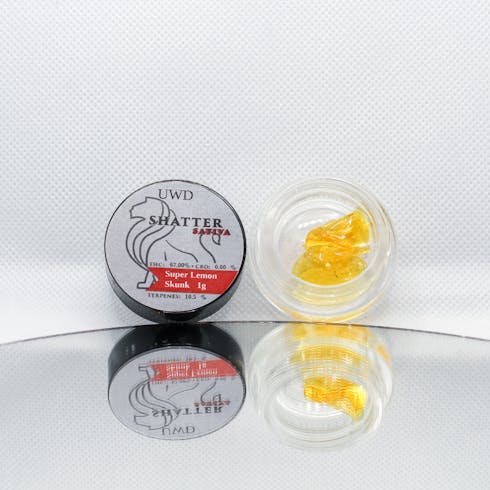 Super Lemon Skunk Shatter 5/$100