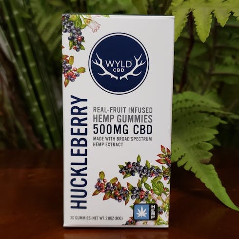 CBD Huckleberry Gummies (500mg)