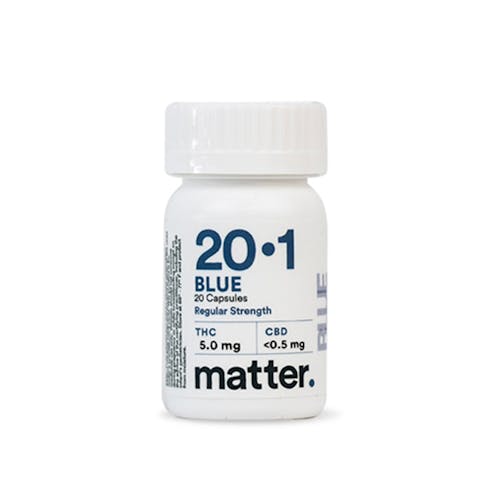 Blue Capsules 20:1 Extra Strength (60/bottle)