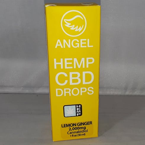 2000mg CBD Tincture - Lemon Ginger
