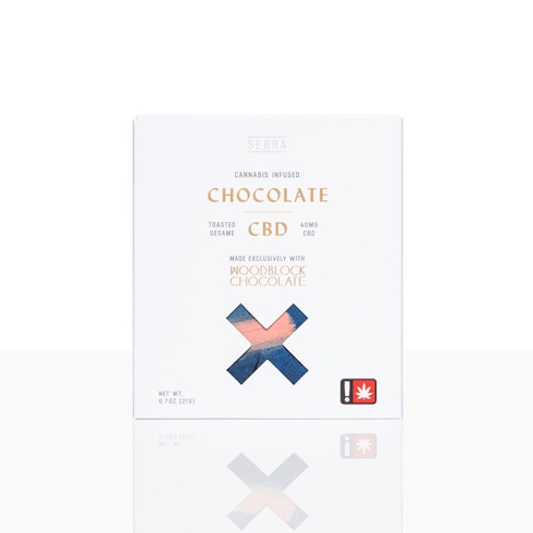 Woodblock CBD Dark Chocolate Toasted Sesame