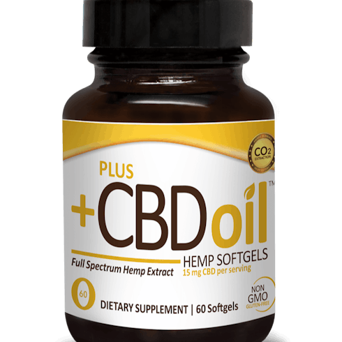 Gold CBD Softgels - 15mg - 60 count