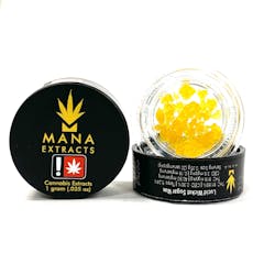 Gelato| 1g Indica Shatter| Mana Extracts