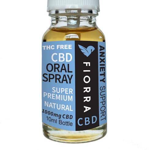 ANXIETY SUPPORT - SUPER PREMIUM CBD ORAL SPRAY (1000 MG / 10 ML) WITH TERPENES
