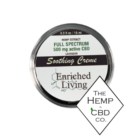 Enriched Living 0.5 oz 500 mg Creme (Lavender)