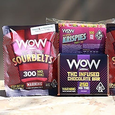 WOW Edibles Sour Belts